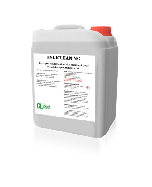 Détergent industriel Alcalin Moussant – Hygiclean NC