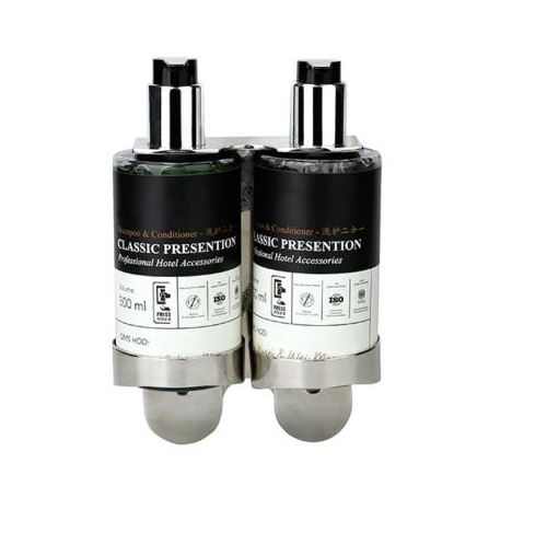 Distributeur Mural double en Inox Premium – Antivol