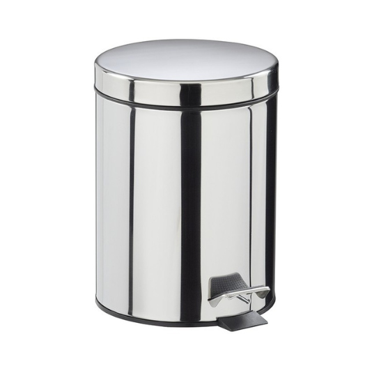 POUBELLE INOX À PÉDALE INOXYDABLE
