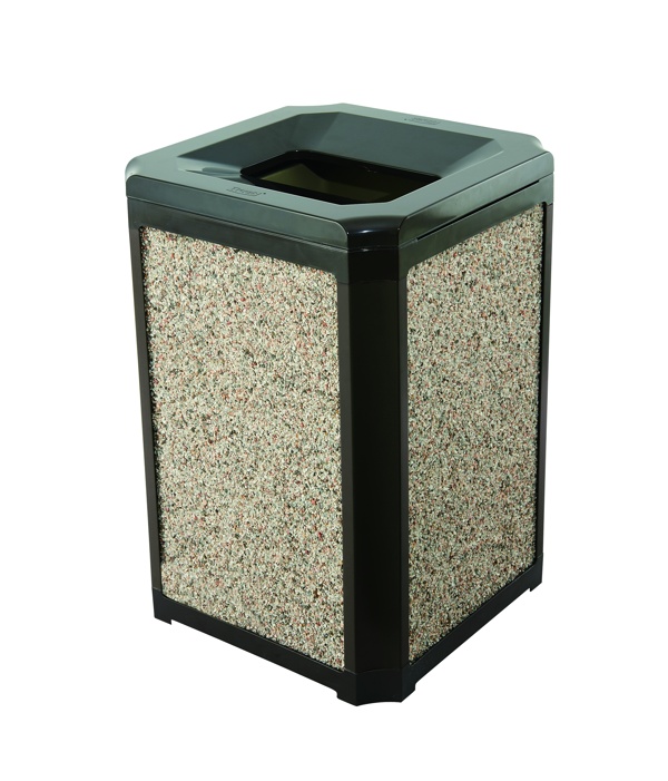 POUBELLE D’EXTÉRIEUR ROCKFACE 75 LITRES