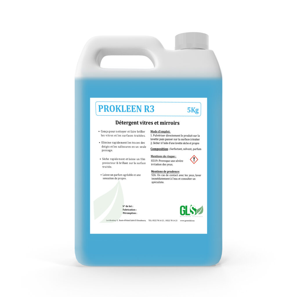 NETTOYANT VITRES ET MIROIRS